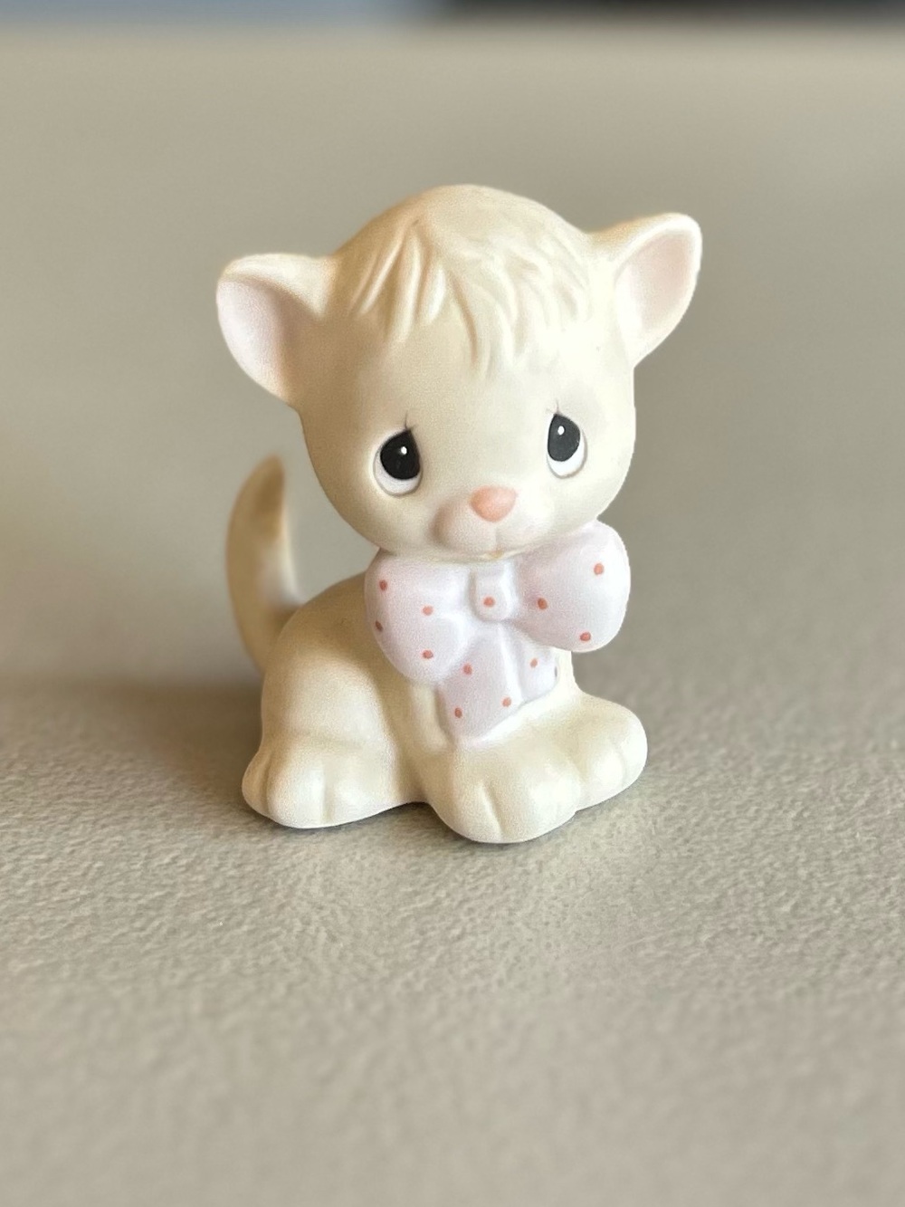 Precious Moments cat figurine
